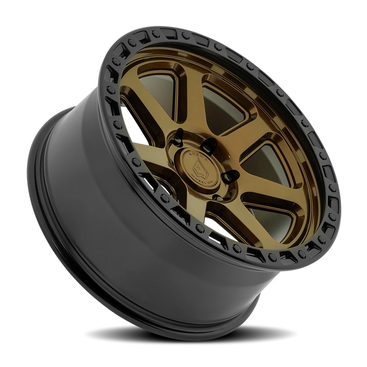 Arena A123 Throttle Wheel – Smoked Bronze Center Gloss Black Lip (6 Lug) (photo 2 of 3)