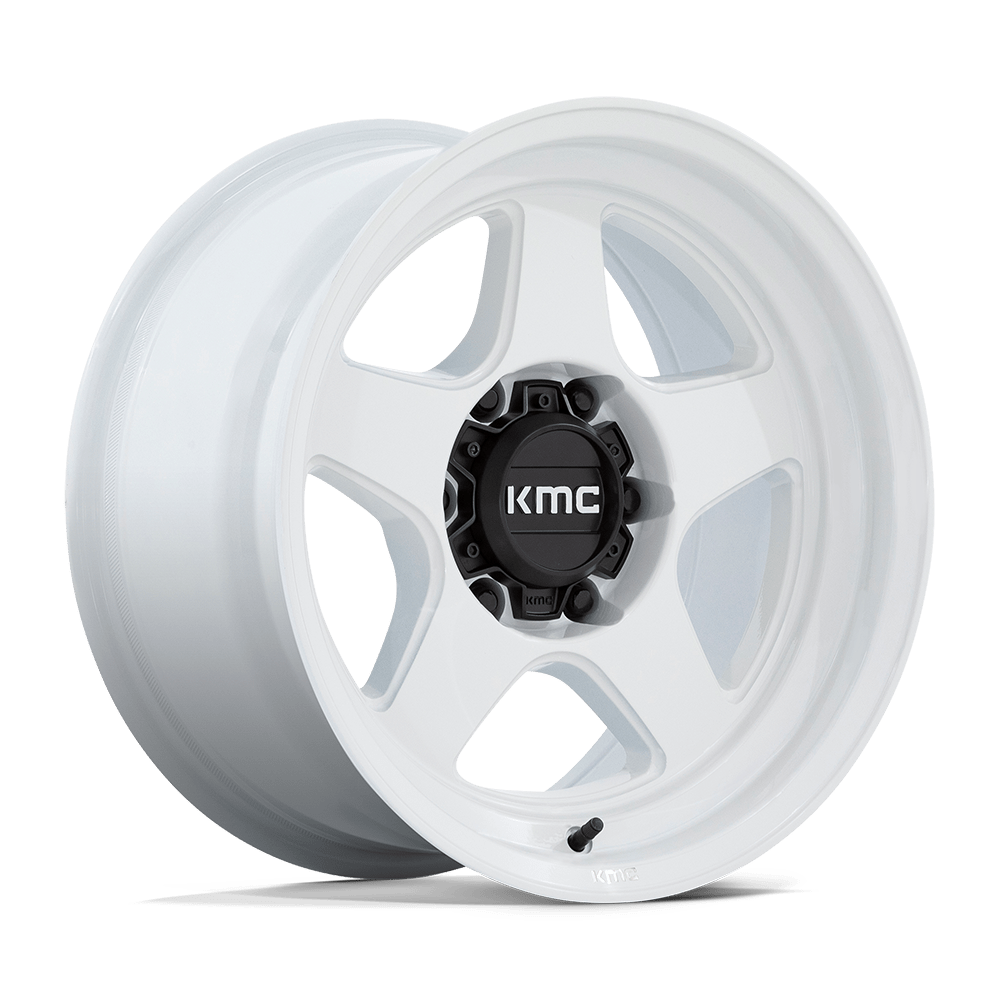 KMC KM728 Lobo Wheel Gloss White