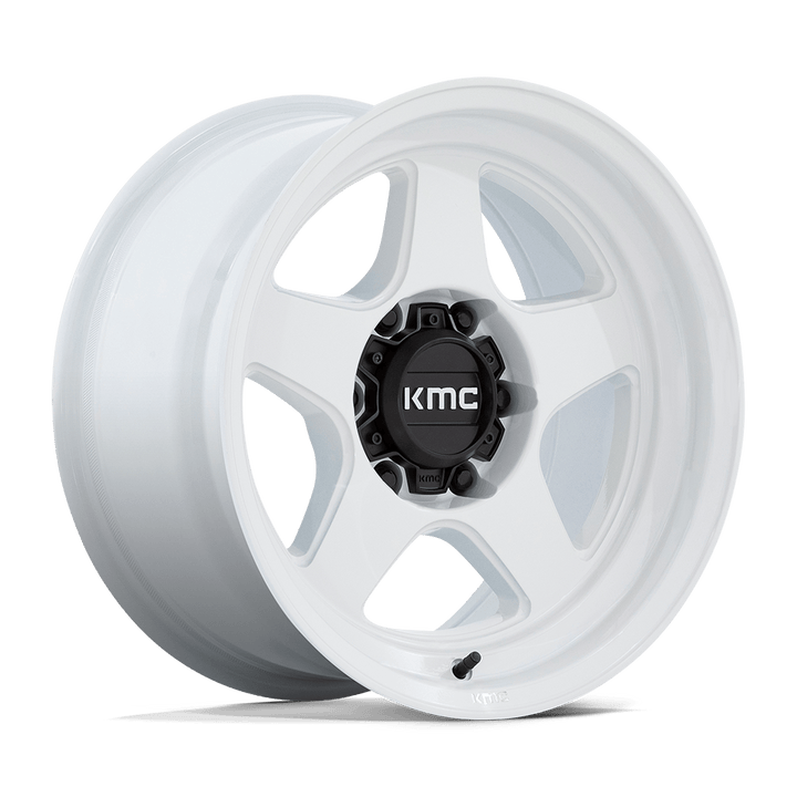 KMC KM728 Lobo Wheel Gloss White