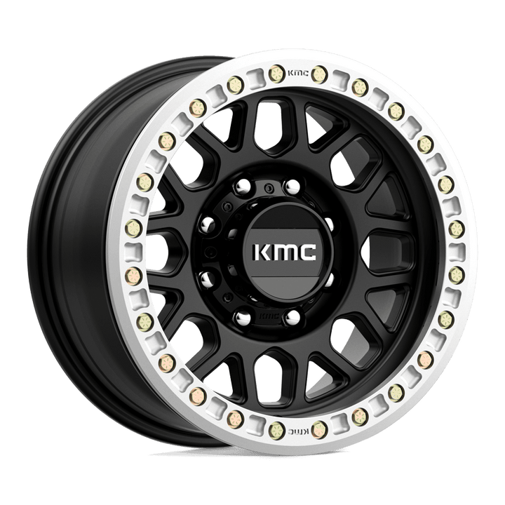 KMC KM234 Grenade Desert Beadlock Wheel Satin Black