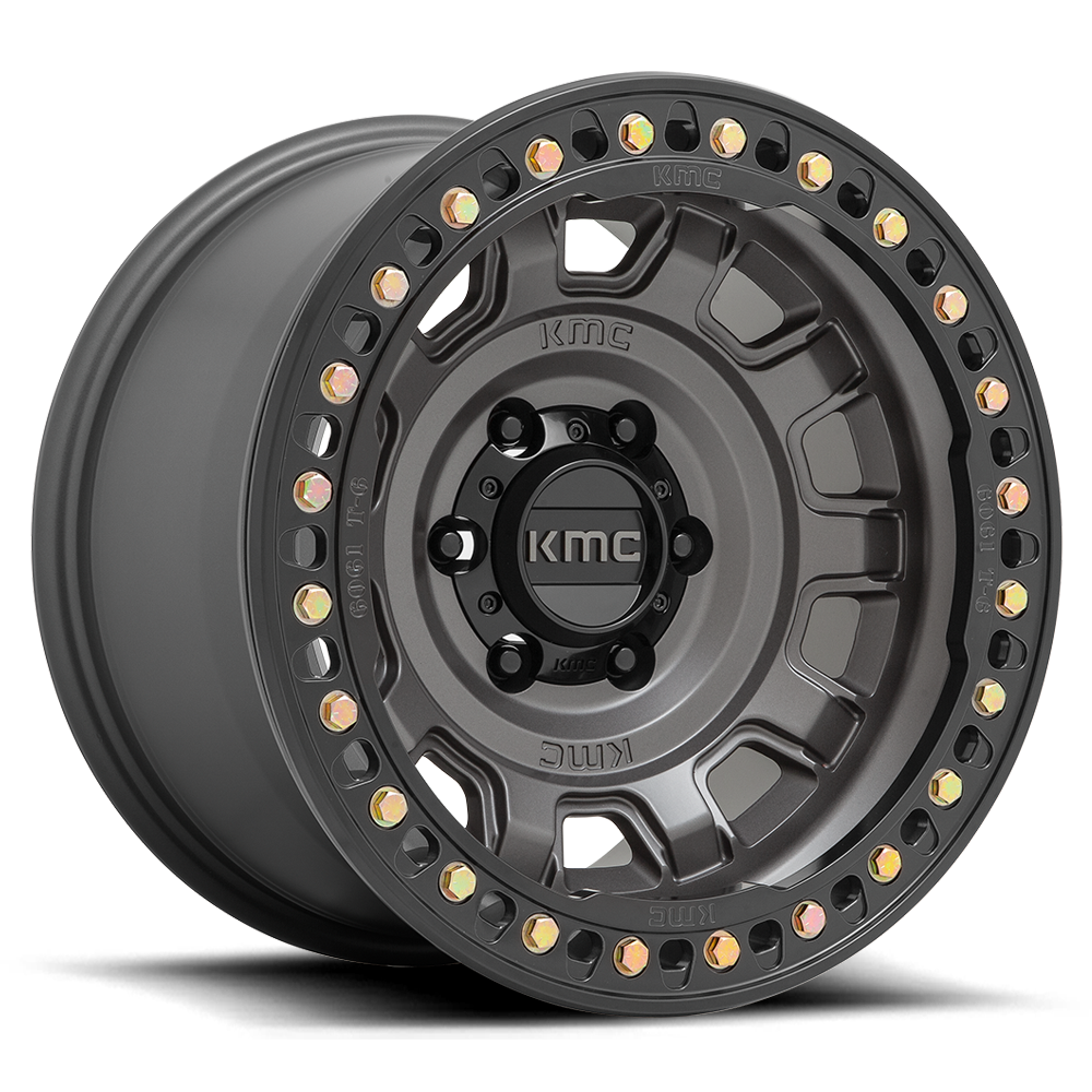 KMC KM236 Tank Beadlock Wheel Anthracite