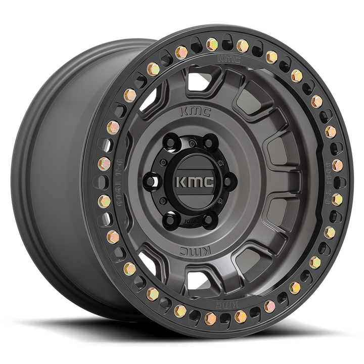 KMC KM236 Tank Beadlock Wheel Anthracite