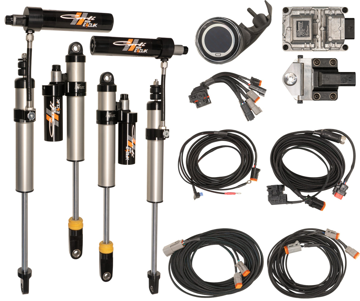 Carli E-Venture 2.5 Shock Set 2017-Up Ford F250/F350 w/1.5/3.5 Lift Diesel – shocks, Live Valve controller and wiring (photo 2 of 2)