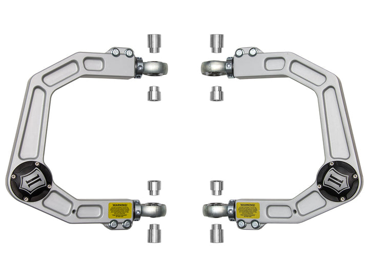 ICON 2007-2014 Toyota FJ Cruiser/2003-2024 Toyota 4Runner/2003-2023 Lexus GX, Billet Upper Control Arm, w/ Delta Joint Kit — photo 1 of 2