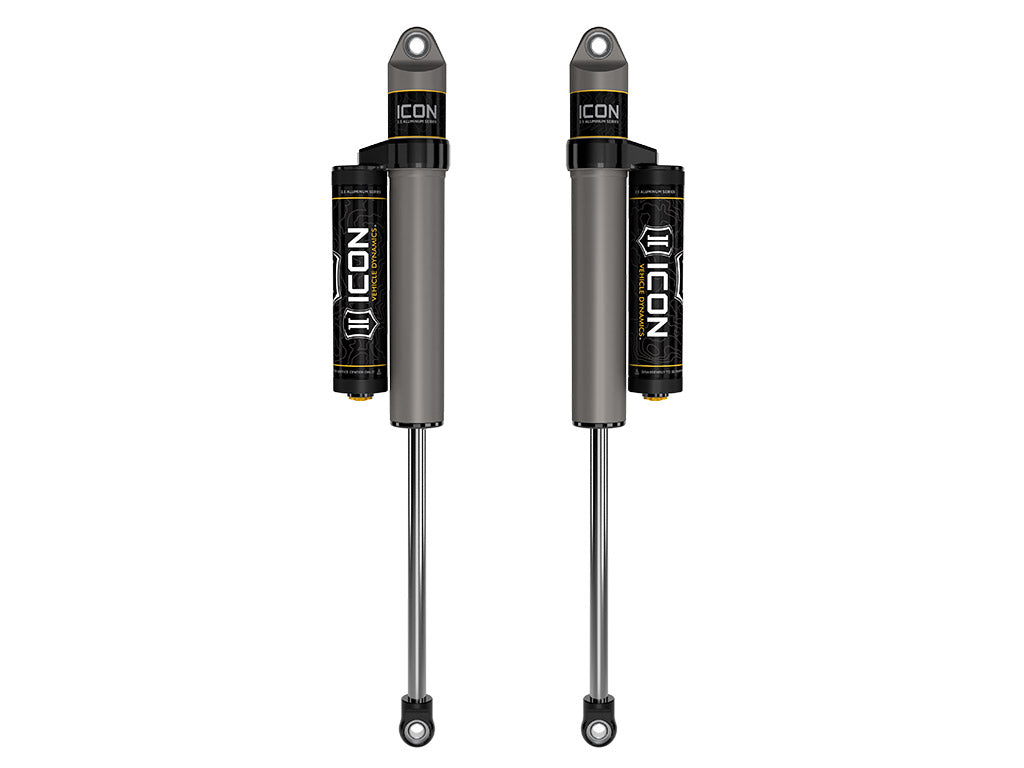 ICON 1999-2026 Ford F-250/F-350/F-450 Super Duty, 0-3” Lift, Rear, V.S. 2.5 Aluminum Series Shocks, Piggyback Reservoir, Pair — photo 1 of 1