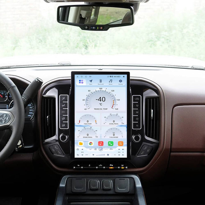 GMC Sierra &amp; Denali 1500 Tesla Style Screen 2014-2018 – photo 4 of 5