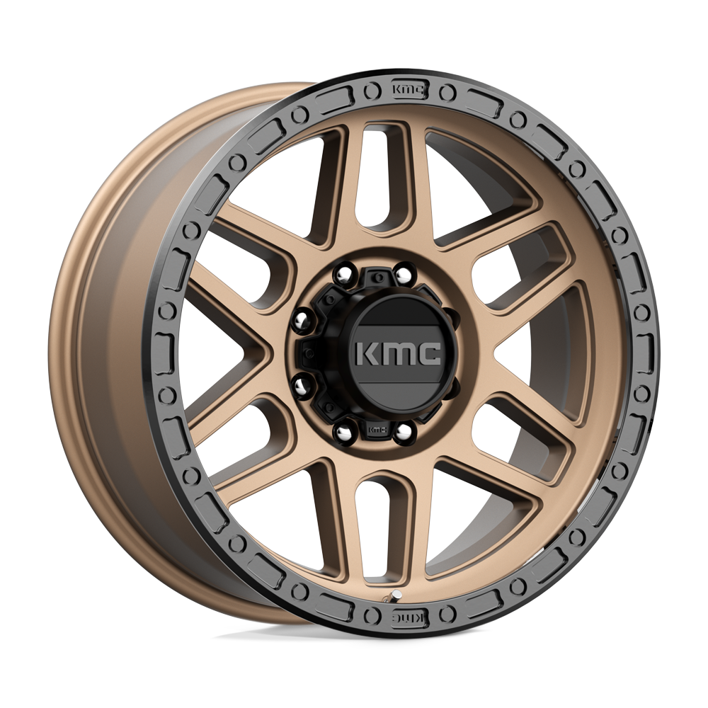 KMC KM544 Mesa Wheel – Matte Bronze w/ Black Lip Matte Bronze w/ Black Lip