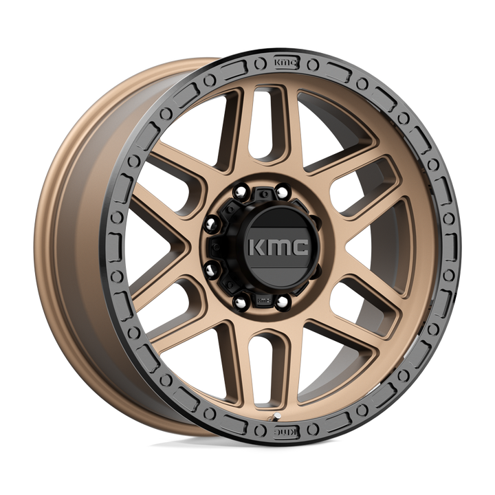 KMC KM544 Mesa Wheel – Matte Bronze w/ Black Lip Matte Bronze w/ Black Lip