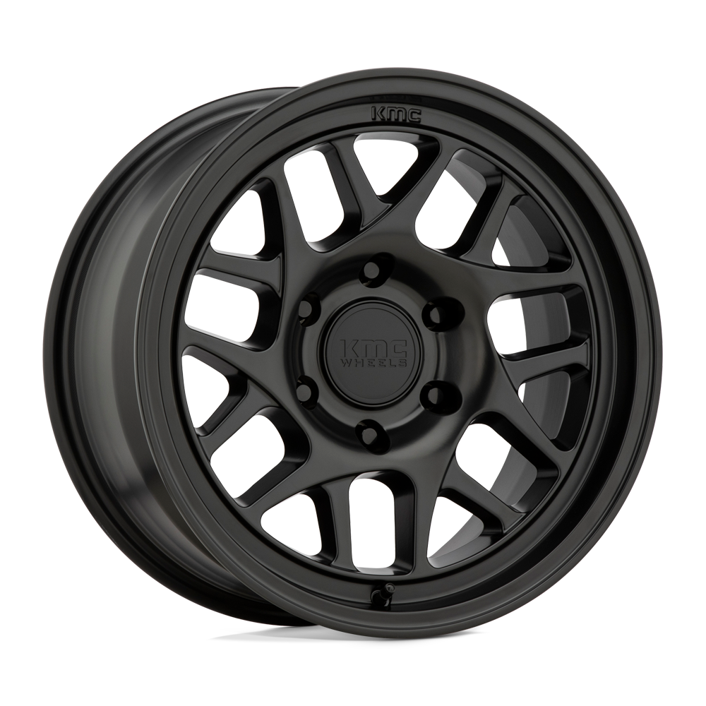 KMC KM717 Bully OL Wheel Satin Black