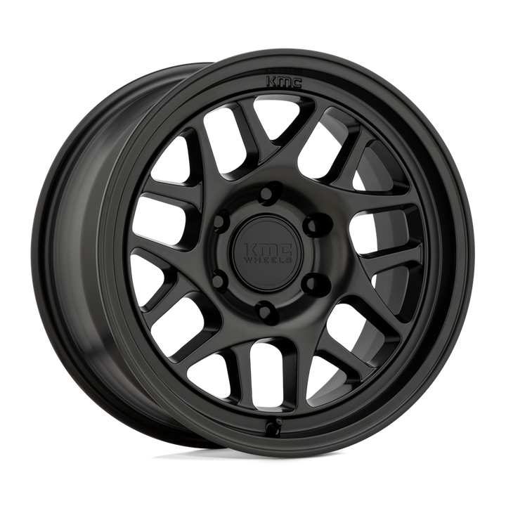 KMC KM717 Bully OL Wheel Satin Black