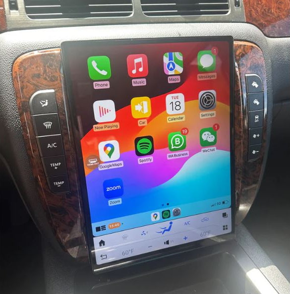 Chevrolet Tahoe &amp; Suburban &amp; GMC Yukon Tesla Style Screen 2007-2014 – photo 1 of 2